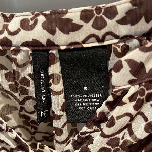 NWOT New Directions Blouse Size Small - Picture 2 of 6